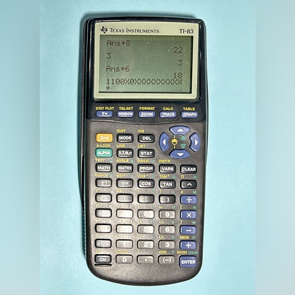 Texas Instrument Professional Calculator TI-83 with cover -Working - Picture 4 of 5